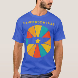 Hendersonville Tennessee Vintage Distress Souven T Shirt