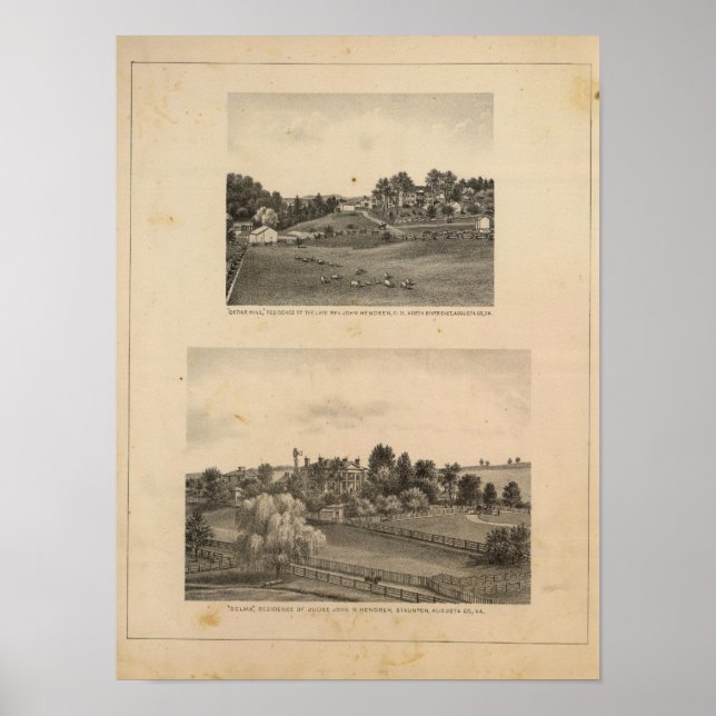 Hendren-bostäder Poster (Framsidan)