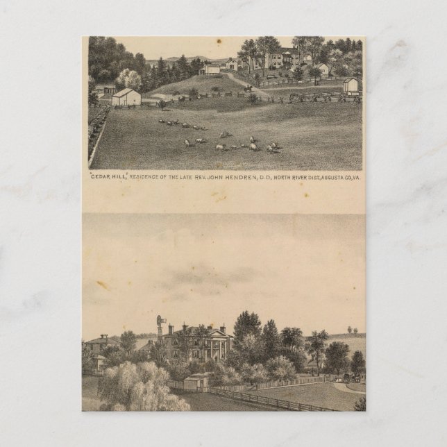 Hendren-bostäder Vykort (Framsida)