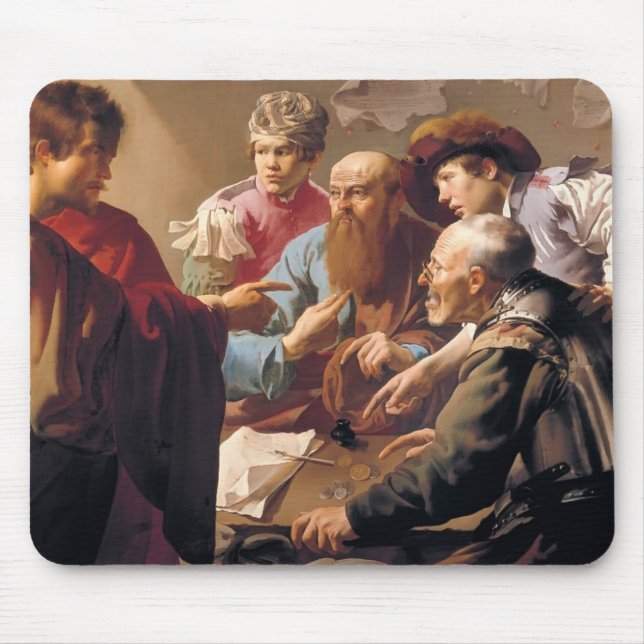 Hendrick Terbrugghen- kalla av St Matthew Musmatta (Framsidan)