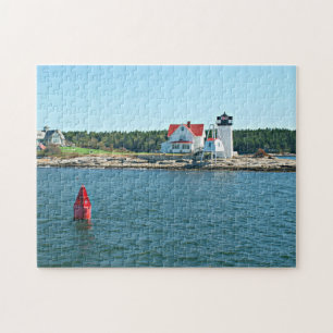 Hendricks Head fyr, Southport ö Maine Pussel