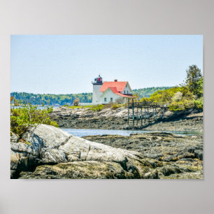 Hendricks Head Maine Lighthouse Poster