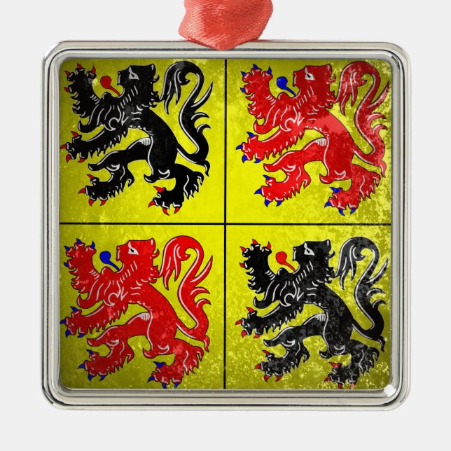 Henegouwen Julgransprydnad Metall (Framsidan)
