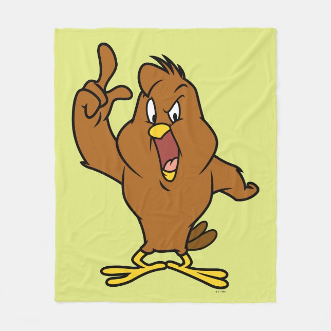 Henery Hawk Skriker Fleecefilt (Framsidan)