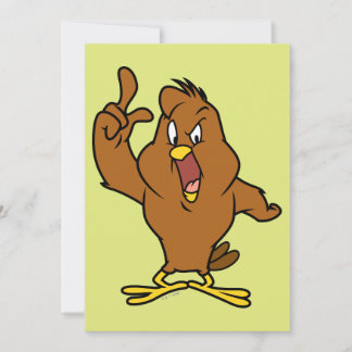 Henery Hawk Yelling Kort