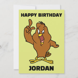 Henery Hawk Yelling Kort