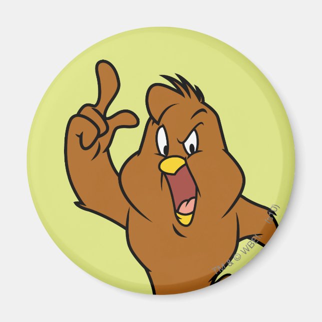 Henery Hawk Yelling Magnet (Framsidan)