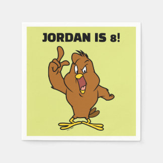 Henery Hawk Yelling Pappersservett