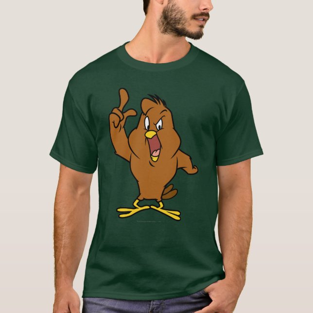 Henery Hawk Yelling T Shirt (Framsida)