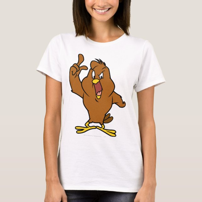Henery Hawk Yelling Tee Shirt (Framsida)