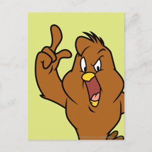 Henery Hawk Yelling Vykort
