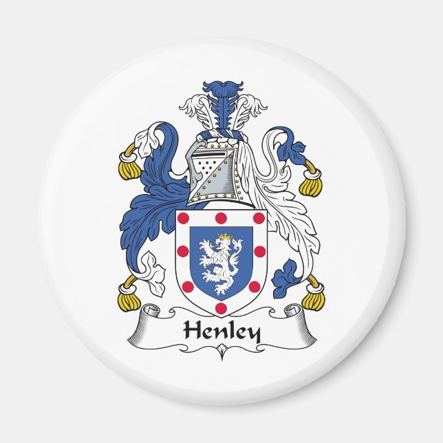 Henley Family Crest Magnet (Framsidan)