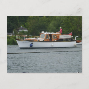 Henley on Thames, assisk motorbåt på Thames Vykort