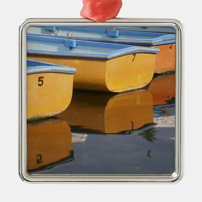 Henley-on-Thames radbåtar vid Thames River, Julgransprydnad Metall (Framsidan)