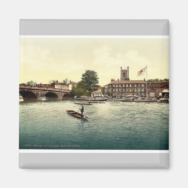 Henley on Thames, Red Lejonare Hotel, London och s Magnet (Framsidan)
