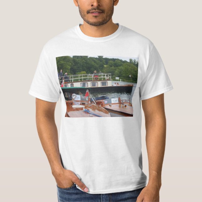 Henley på Thames klassisk fartygregatta 1 T Shirt (Framsida)