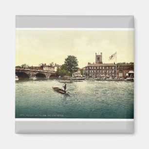 Henley på Thames, rött lejont hotell, London och Magnet