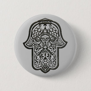 Henna Hand of Hamsa (Original) Knapp