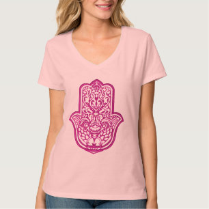Henna Hand of Hamsa (Rosa) 2 Tröja