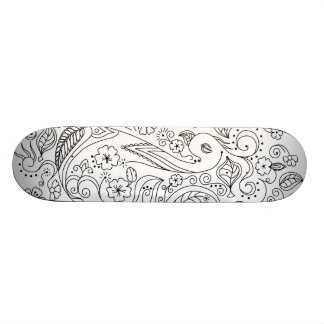 Henna Mini Skateboard Bräda 18,7 Cm