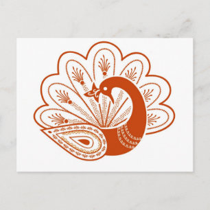 Henna peace vykort