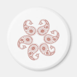 Henna Tattoo Merchandize Magnet