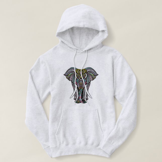 HENNAELEFANTEN (KVINNOR) T SHIRT (Design framsida)