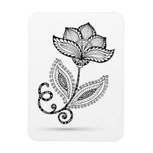 HennaPaisley Mehndi klotter Magnet