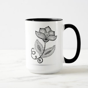 HennaPaisley Mehndi klotter Mugg