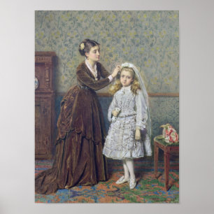 Henne första nattvardsgång poster