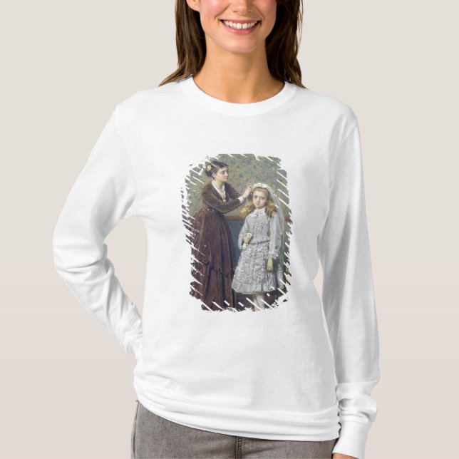 Henne första nattvardsgång t shirt (Framsida)