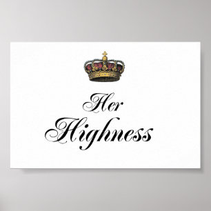 Henne Highness (delen av hans och den hennes Poster