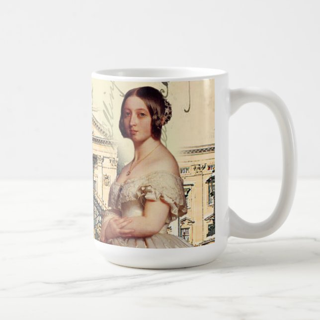 Henne majestätdrottning Victoria Kaffemugg (Höger)
