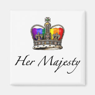 Henne majestätmagnet magnet