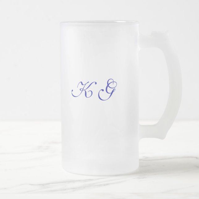 Henne Monogrammed mugg (Höger)