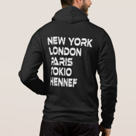 Hennef New York London Tokio Paris Hoodie T Shirt