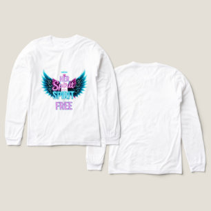 Hennes Ande Är Fri Neon Änglavingar Tri-Blend T-Sh T Shirt