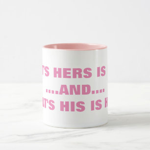 HENNES ÄR HERS MUGG