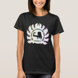 Hennes armar är starka Kristet tro Språk 31:17 T Shirt