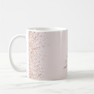 Hennes barn reser sig upp och kallar henne välsig kaffemugg