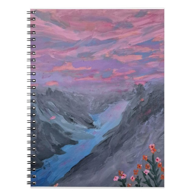 Hennes barndoms floder anteckningsbok (Framsidan)