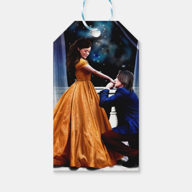 Hennes Beast och hans skönhet Presentetikett (Framsidan)