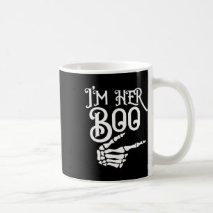 Hennes Boo Im hans Ghoul-taloky Ghost Halloween pa Kaffemugg