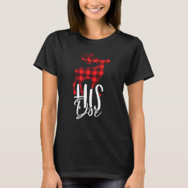 Hennes buck hans Doe-julpar Pajama har satt T Shirt