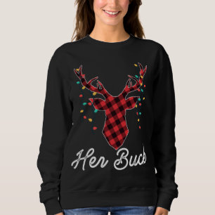 Hennes Buck Reindeer Red Plade jul Pajama Match T Shirt