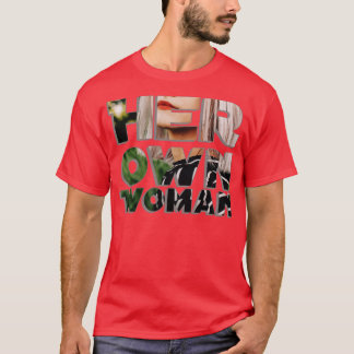 Hennes egen kvinna t shirt