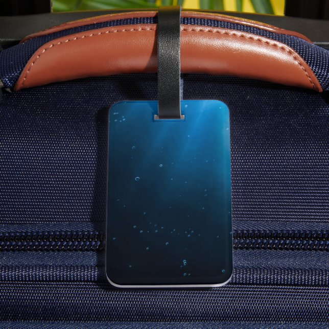 Hennes Emerald Curls - Sjöjungfru Hovering Underwa Bagagebricka (Baksida Insitu 4)