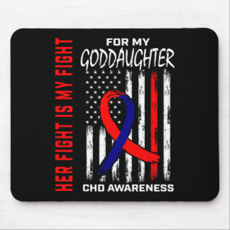 Hennes Fight Goddotter Chd Awareness American Flag Musmatta