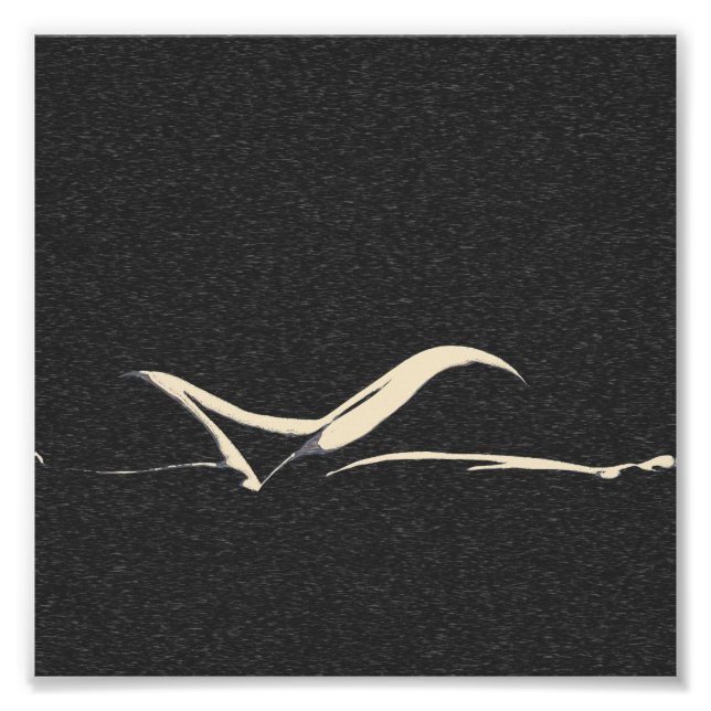 Hennes figurer i mörken, sexig karosseri fototryck (Framsidan)