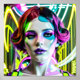 Hennes glamor blir hennes poster